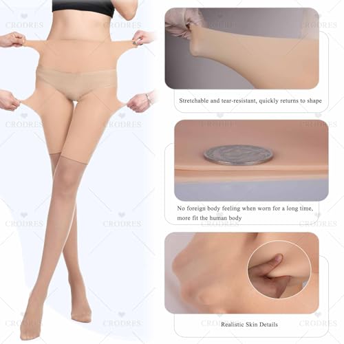 Bragas de silicona para vagina falsa interior invisible y cómoda 4