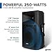 Gemini 15 Inch Powered PA Speaker - 250W Bluetooth PA Speaker with Mixer, XLR Inputs, Active DJ Speakers for Parties Events (GSP-2200)