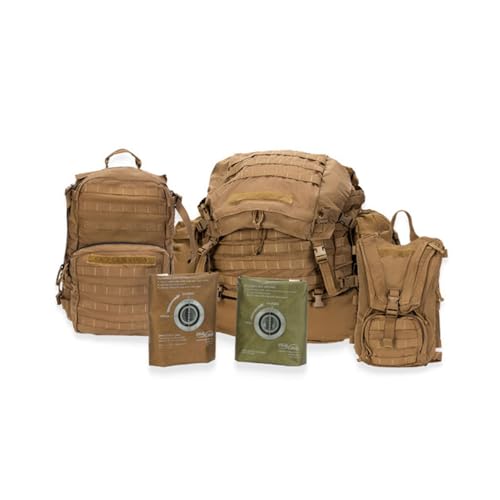 Army Navy Outdoors - USMC FILBE Complete Rucksack Military Kit | Main Pack + 3-Day Assault Tactical Backpack (Used)