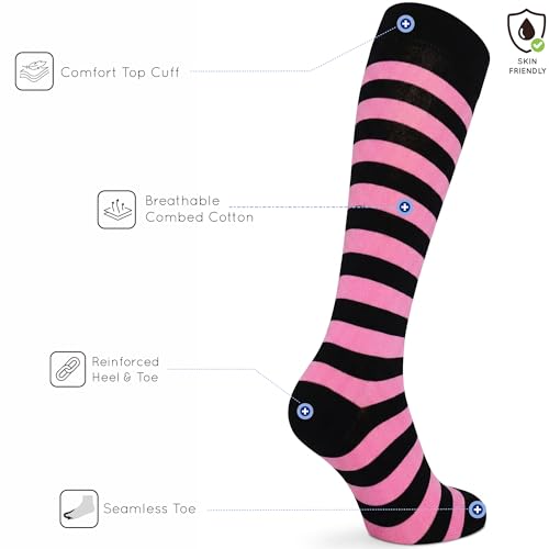 Image of Mysocks Unisex Knee High Stripe Socks