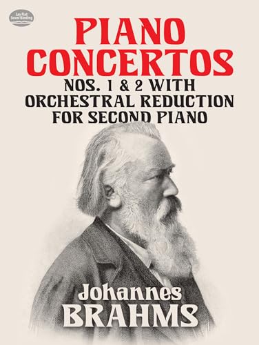Piano Concertos Nos. 1 and 2: With Orchestral Reduction for Second Piano (Dover Classical Piano Music: Four Hands) image 2