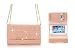 iPhone 6 Plus Wallet Case, LA GO GO Luxury Bling Crystal Rhinestone Glitter Handbag Leather Purse Flip Card Pouch Stand Cover Case for iPhone 6s Plus (iPhone 6 Plus/6s Plus, Rose Gold)