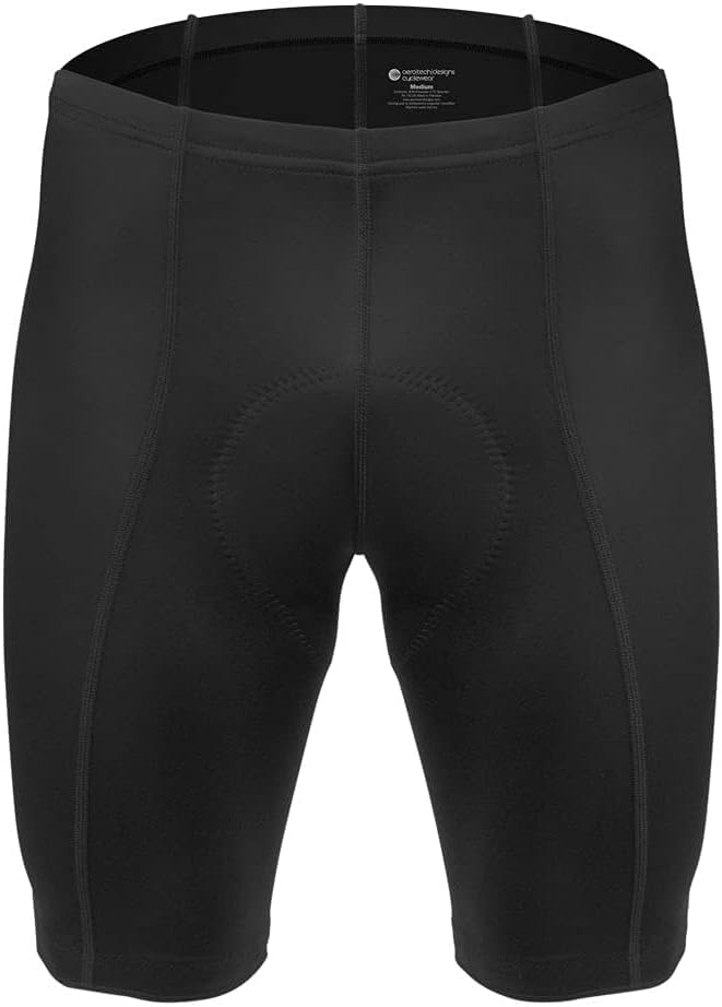 AERO|TECH|DESIGNS | Men's Century Padded Cycling Shorts | Long Distance Peformance | Three Inseams