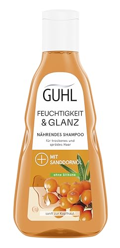 Guhl Feuchtigkeitsaufbau Shampoo - Inhalt: 250 ml - Verleiht trockenem Haar Feuchtigkeit