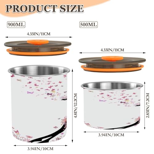Bote hermético de acero inoxidable para café Blueangle 500 ml miniatura 2