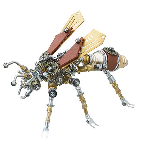 Rompecabezas de metal de insecto para decorar el escritorio y disfrutar del modelismo en casa