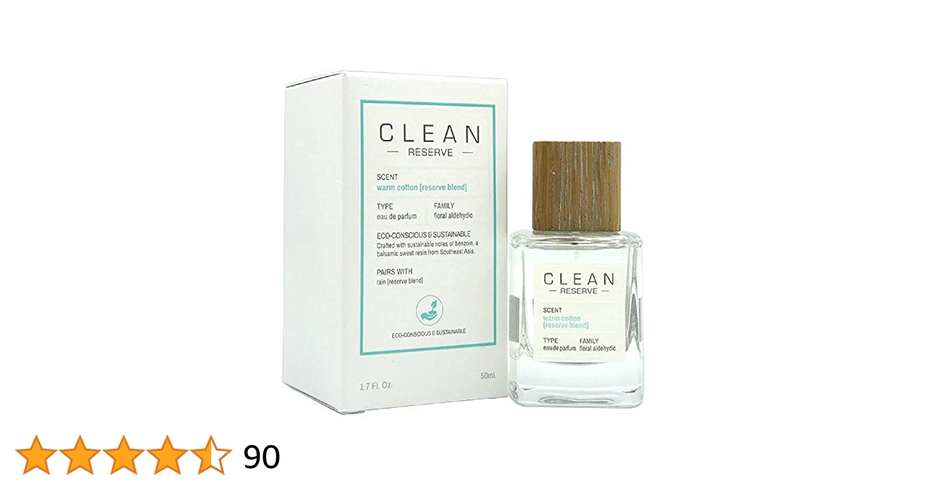Amazon.co.jp: Clean Reserve Warm Cotton EDP SP 1.7 fl oz (50