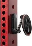GolbinBox Magnetic Gym Phone Holder for MagSafe, All Metal Dual-Magnet Mount for iPhone and Android, 360° Adjustable Tri-Axis, Gym Essentials for Bodybuilder Men Women Recording Fitness Exercise,Black