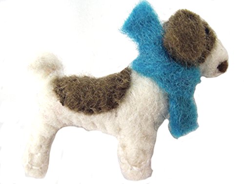 Mimosastyle Jack Russel-Spilla in feltro, tacco