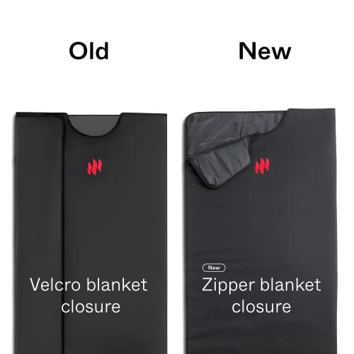 Mihigh - Upgraded Infrared Portable Sauna Blanket For Exercise Recovery, Detoxification And General Wellbeing For Body And Mind, Used By Elite Athletes, Suitable For All, Zipper Closure #TOP1