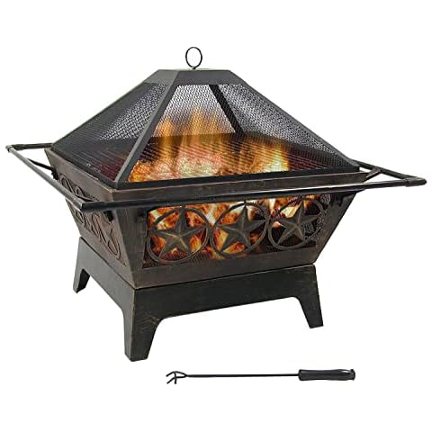 Sunnydaze Northern Galaxy Heavy-Duty Fire Pit Cover