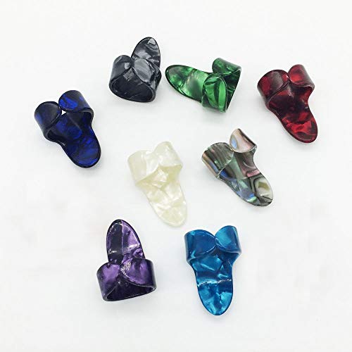 Gants Quotidiens 4 pièces/Set 1 Pouce + 3 Doigts Guitare Médiator Celluloid fingerpicks Guitare plectre Gaine Acoustique… - Les Beatles, Paul McCartney, John Lennon, RIngo Starr, George Harrison Gants Quotidiens 4 pièces/Set 1 Pouce + 3 Doigts Guitare Médiator Celluloid fingerpicks Guitare plectre Gaine Acoustique… – Image 8