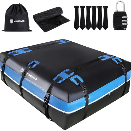 MD MADOATS Rooftop Cargo Carrier, 22 Cubic Ft Car Roof Cargo Carrier…