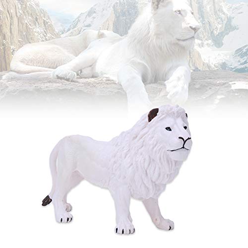 Muñeco de león blanco de plástico resistente para niños que rompen juguetes 2