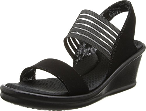 Image of Skechers Cali Women's Rumblers Sci-Fi Wedge Sandal