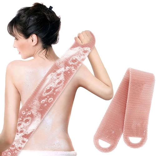 Gant de bain exfoliant contre la peau terne pour retrouver de l'éclat