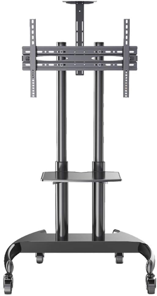 Soporte móvil para TV ajustable con ruedas miniatura 1
