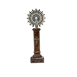 ✝️ Figura tradicional sobre una auténtica columna de alabastro