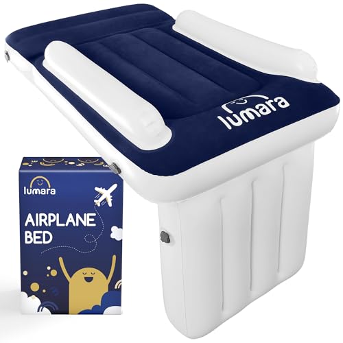 LUMARA Toddler Airplane Bed - Inflatable Airplane...