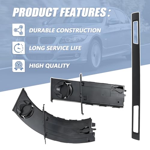 Portavasos retractil para BMW E90 E91 E92 E93 2006-2013 miniatura 5