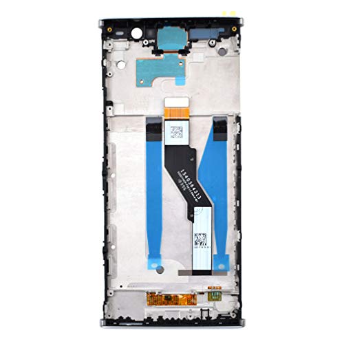 Image of H4413 Display Touch Digitizer LCD Screen Frame Included Replacement for Sony Xperia XA2 Plus H4493 H3413 Silver