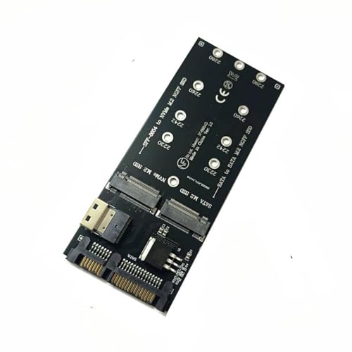 Adaptateur Nvme SFF-8654 et carte d extension de stockage pour pc