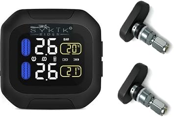 Sykik Rider SRTP400 Internal tire TPMS for Motorcycles 8 mm