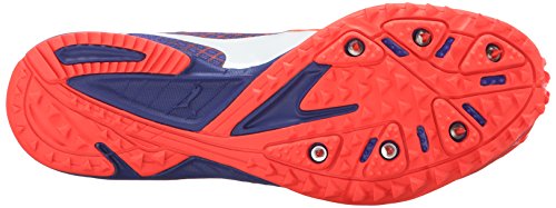 PUMA Women's Evospeed Haraka v3 wn Running Shoe, Red Blast/Royal Blue, 5.5 M US