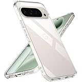 Natbok for Google Pixel 10 Pro XL Clear Case,Shockproof Soft TPU Bumper and Hard PC Back Phone Case,Non-Yellowing,Anti-Scratch,Drop Protection,Slim Fit Cover Case for Pixel 10 Pro XL,Clear