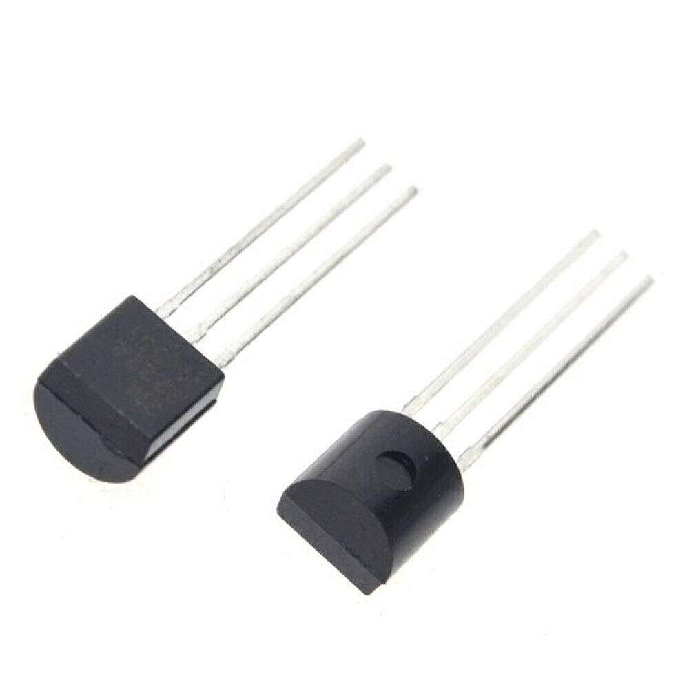 Onsemi P2n2222a 100-Piece NPN Transistor Assortment - TO-92 Package 2N2222A / 2N2222, Generic, Made In China Bulk Transistors For Projects