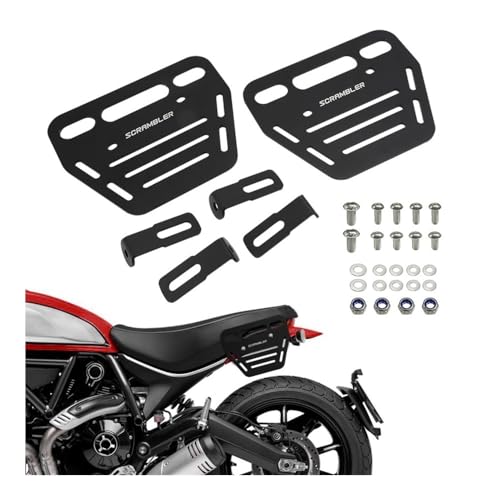 Porte-bagages latéral Scrambler 800 support rigide haute finition