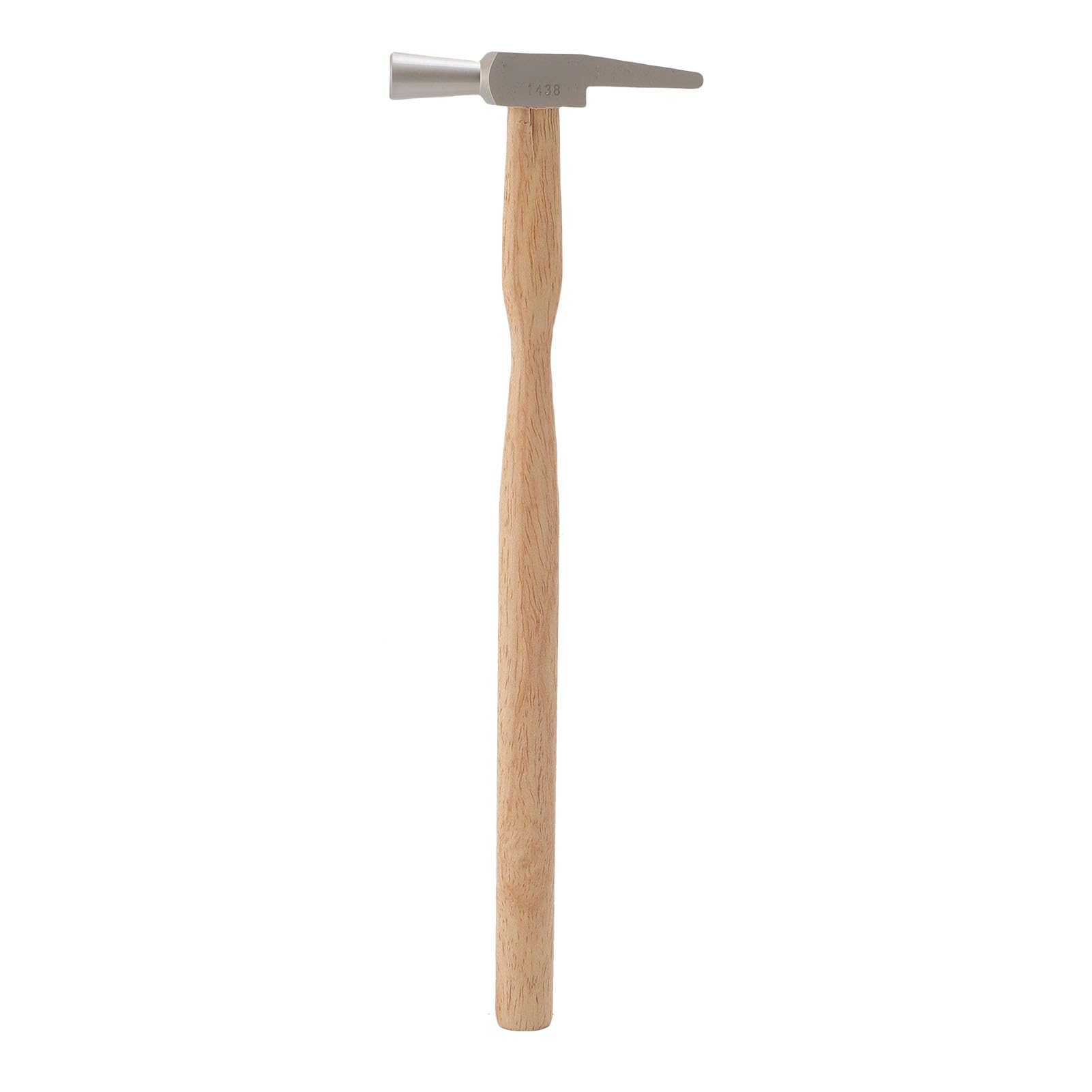 Martillo de Reparación de Relojes con de Madera, Martillo de Relojero Integrado con Remaches, Herramienta de Reparación Delicada para Manualidades, Teléfonos Móviles, Computadoras