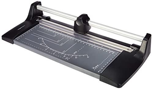 Amazon Basics Guillotina de papel giratoria, A4