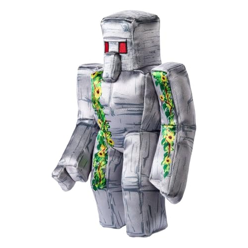 Peluche Minecraft Mattel 194735303229 – Golem de Fer sous Licence Officielle - vue 4