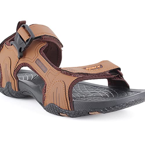 Image of Sparx Men's Sandal, Tan Brown, 6 UK