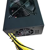 PSU for Lxpower 10 * 6P Rated 1600W Peak 1800W Power Supply S9 A3 D3 V9 T9 V9 A6 A7 Power Supply HQ-1600WBT