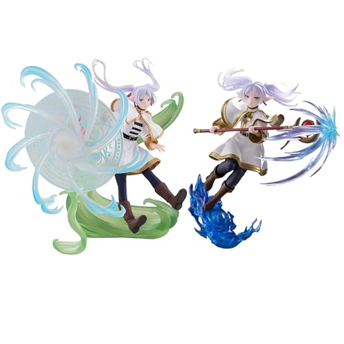 2 figuras congeladas de anime, serie de batalla, modelo de PVC, figura de acción, estatua de manga, decoración de escritorio...