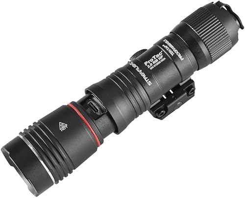 Streamlight 89014 ProTac 2.0 Rail Mount HP 2000-Lumen 85,000-Candela USB Rechargeable Tactical Flashlight with MLOK Mount, Pressure Switch, Mounting Hardware, Battery, Black by Streamlight - Image 4