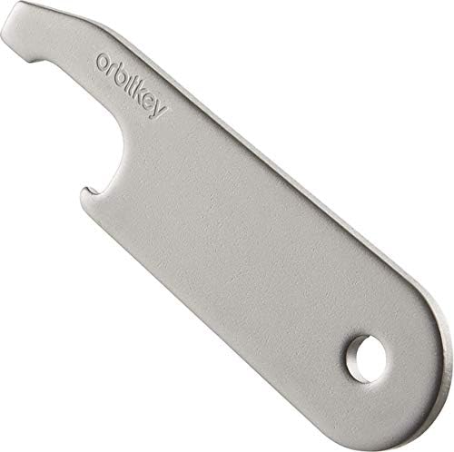Orbitkey Bottle Opener for Key Organizer or Key Ring | Slim Profile Design, Easy to Take with You, Opens Bottles Everywhere | Compatible with Orbitkey Key Organizer & Key Ring
