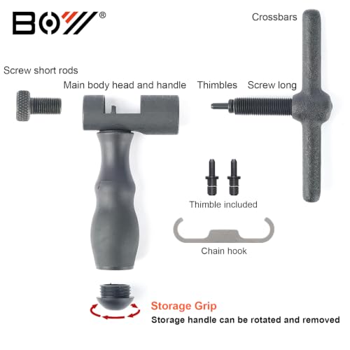 Image of Universal Bike Chain Tool Kit with Bike Breaker, Main Chain Link Pliers, Chain Checker, Chain Link, for Road MTB Bike 1-12 Speed Chain