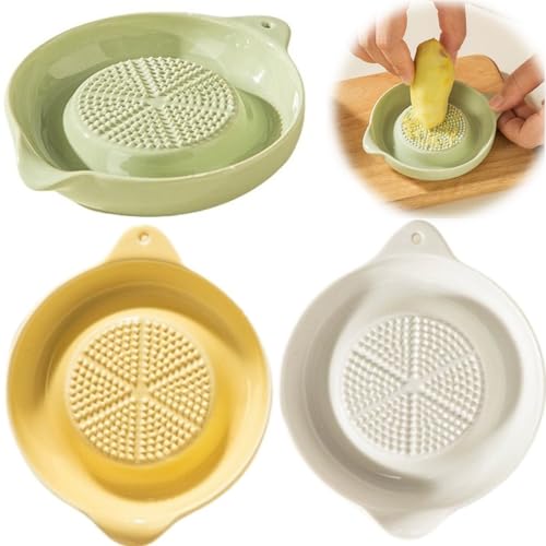 Râpe à gingembre en 3 parties, râpe à ail