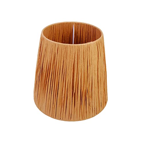 B Baosity Pantalla de Lámpara Pantalla de Mesa Pantalla Creativa Pantalla Tejida Pantalla de Elegante para Iluminación Decorativa Adecuada para Bodas y, 16cmx17cm