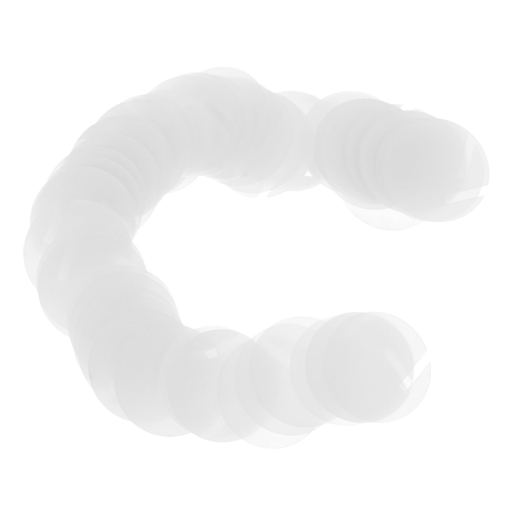 Luxshiny 60pezzi Etichette per Bevande Rotonde in Acrilico Segnalabicchieri Decorativi per Feste Segnalabicchieri Sostituibili per Vino da Raduno Etichette per Bevande da Festa