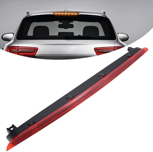 Derde remlicht 1x Voor Megane Voor MK2 Voor Estate 2003-2008 Led High-Mount Derde 3e Remlicht Achterlichten stop Lamp 8200175538 remlicht(Color:Black Lens