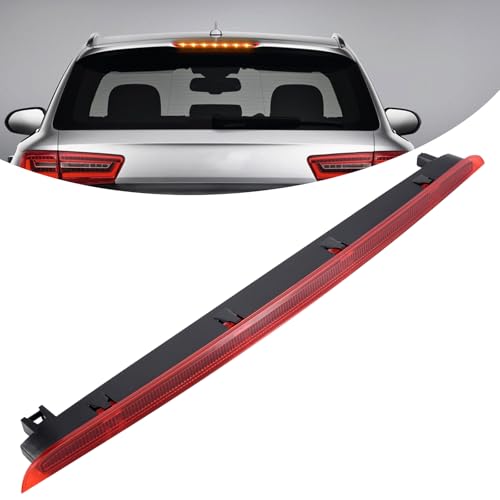 Dixhills Bremsleuchte Hinten Leuchte LED-Drittes Bremslicht Kompatibel mit 2005-2011 A6 C6 Avant 4F5 Allroad 4FH 2.0 2.4 2.7 3.0 3.2 4.2 Ersatz für 4F9945097 923-271 150243009 (Rot)