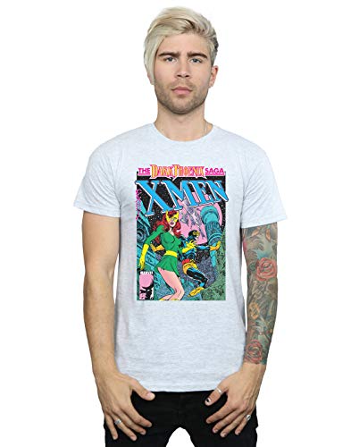 Marvel Men's X-Men The Dark Phoenix Saga T-Shirt Sport Grey XXX-Large