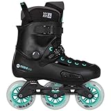 Zoom Pro 100 Black Mint - Urban Inline Skates by Powerslide