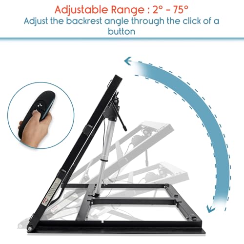 KosmoCare Electric Bed Back Support for Bed | Portable Lifting Bed Backrest Adjustable Sit-Up Back Stand Suitable for The Elderly, Pregnant Women & Bedridden Patient