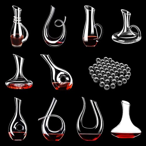 Premium Edelstahl Reinigungsperlen,Filterbeutel 8 * 10cm, 1000 Stücke Reinigungskugeln Set Aus Edelstahl,Wiederverwendbar & Bpa-Frei für Dekanter,Vase,Karaffen,Glas(Filterbeutel + Reinigungsperlen)