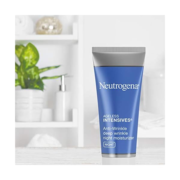 Neutrogena-Ageless-Intensives-Anti-Wrinkle-Retinol-Cream-with-Hyaluronic-Acid-Night-Moisturizer-Cream-with-Retinol-Vitamin-E-Glycerin-Hyaluronic-Acid-and-Shea-Butter-14-oz Neutrogena Ageless Retinol Cream - Anti-Wrinkle Night Moisturizer with Hyaluronic Acid, Vitamin E & Shea Butter, 1.4 oz